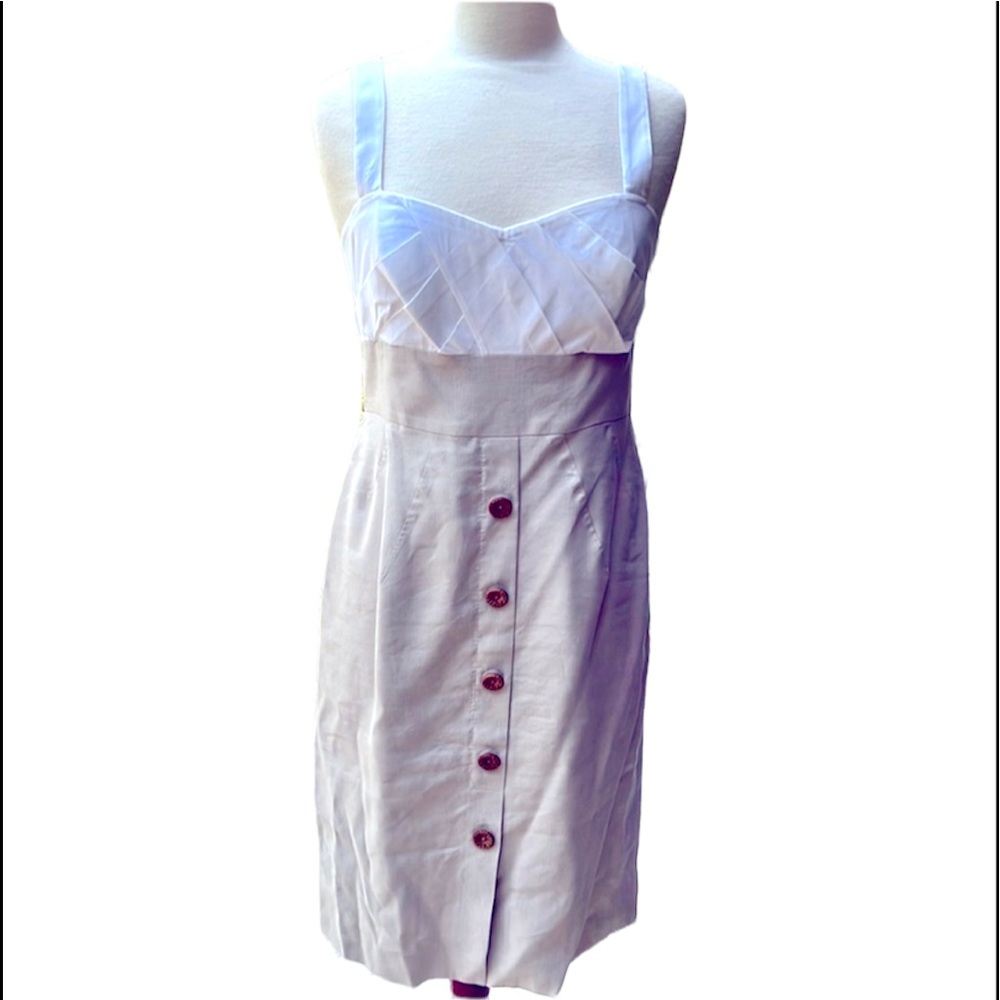 Diane von furstenberg two tone summer dress. Sophia Loren style